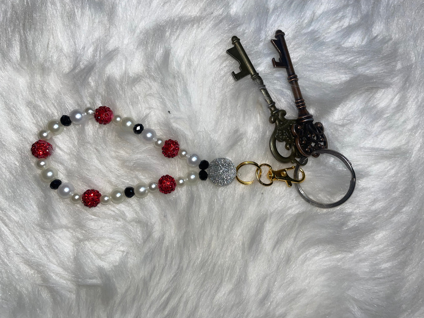 Porte-clés Perles